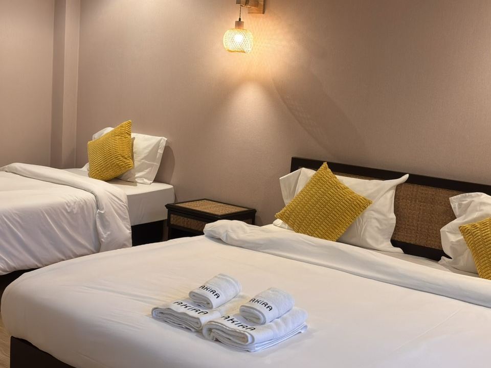 AKIRA Resort Triple Bed room